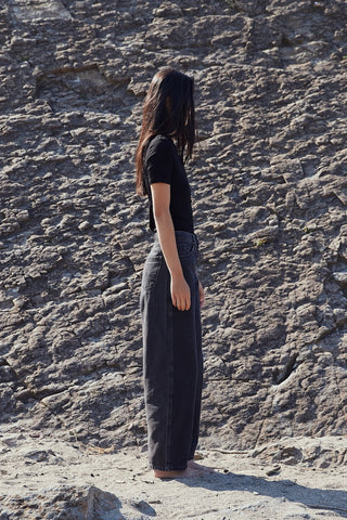 Envelope1976 Vidda knit T-shirt Black